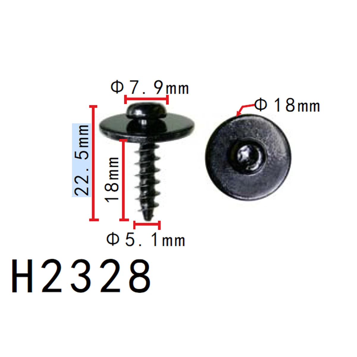 50x OEM for BMW T20 Torx Head Self Tapping Screw Bolt 5.0x20mm 07147371720 New Genuine