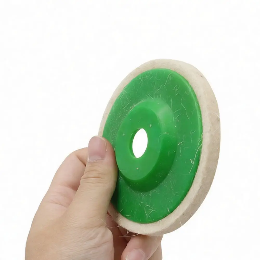 For For QST EXPRESS Wool Buffing Pad Felt Polishing Wheel For Angle Grinder Rotary Tool Accessory Metal Wood Work