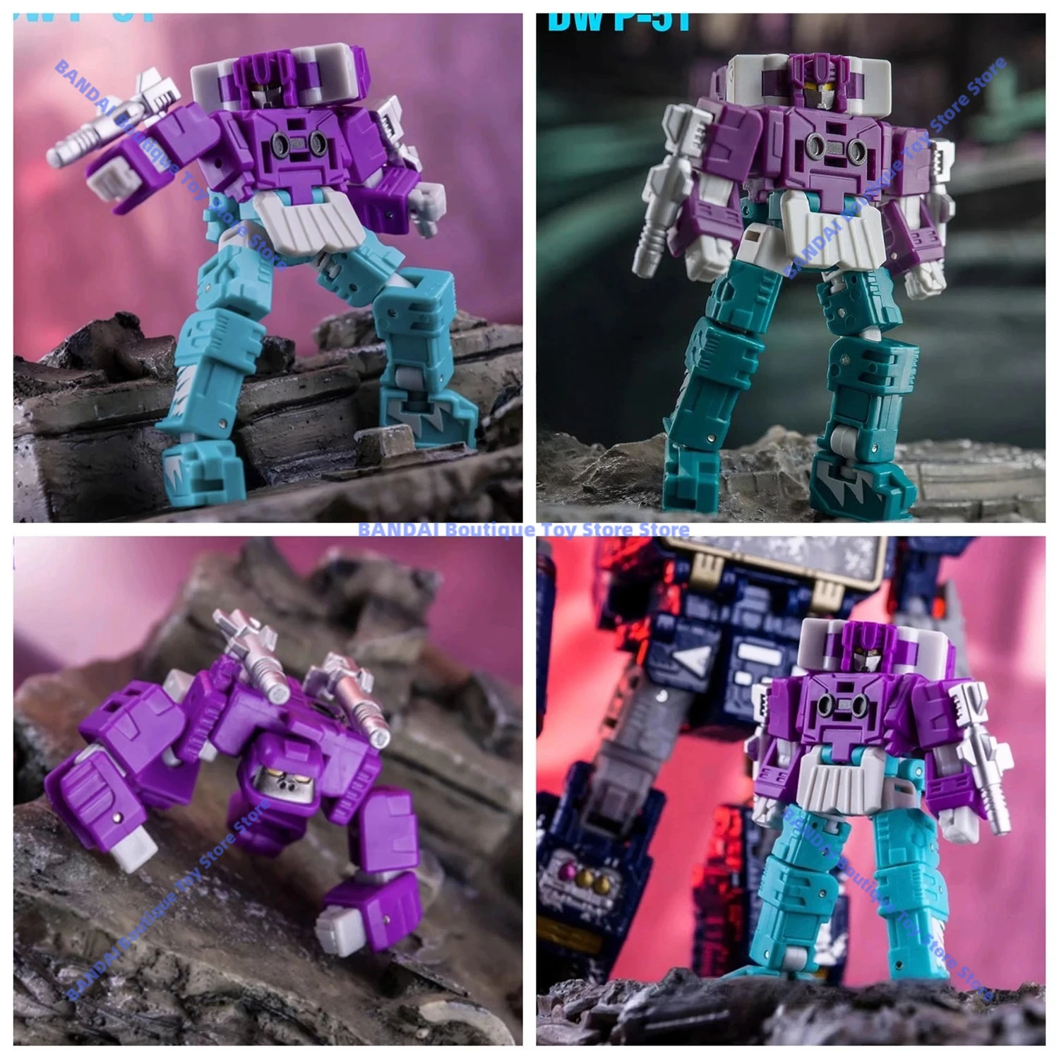 

[IN STOCK] Transformation Dr.WU Squawkbox DW-P51 DWP51 Chatter Action Figure