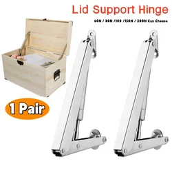 2 Pack 6KG-20KG Lid Support Hinge,Lid Stay with Soft Close,Heavy Duty Gas Struts,Gas Spring,Slow Lowering Safety,Lids Lifters