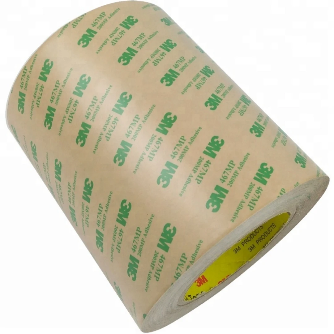 

3M 200MP Adhesive Transfer Tape 467MP for PCB, Phone Reqair,Panel Nameplate Bond, Per Lot , 152.4mmX60YD/roll ,Dropshipping