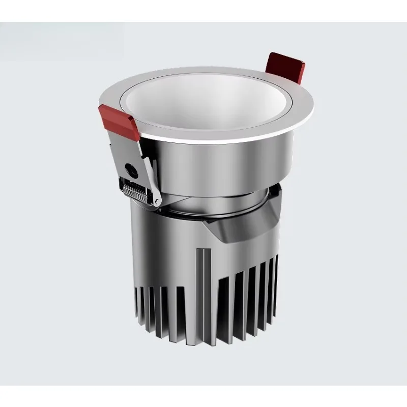 

Крытый Высокое качество Яркость Белый Черный Домашний Отель Офис Литой Алюминий Встраиваемый Потолок 10 Вт Светоизлучающий Диод