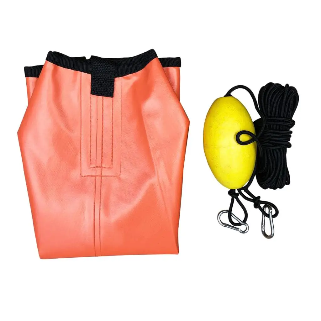 

Анкер-парашют для каяков и яхт с плавучим тросом, аксессуары для лодок и рыболовных судов