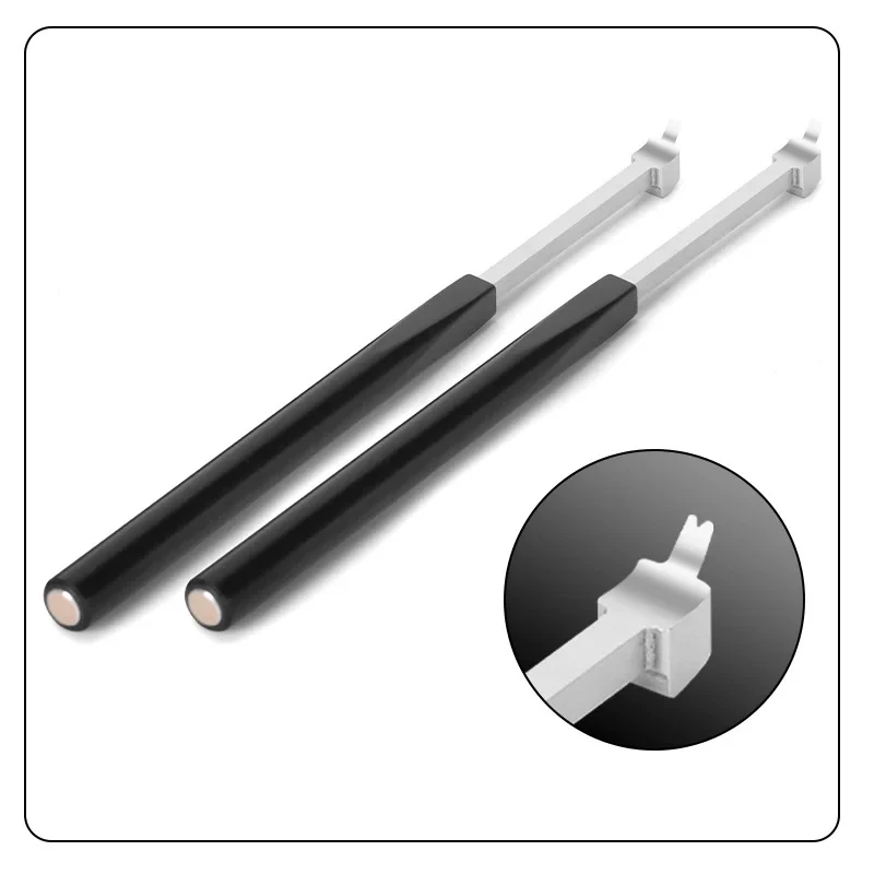 مشاهدة أداة إصلاح إبرة الفولاذ المقاوم للصدأ المنتقى مجرفة متر جهاز مزيل قضيب إزالة