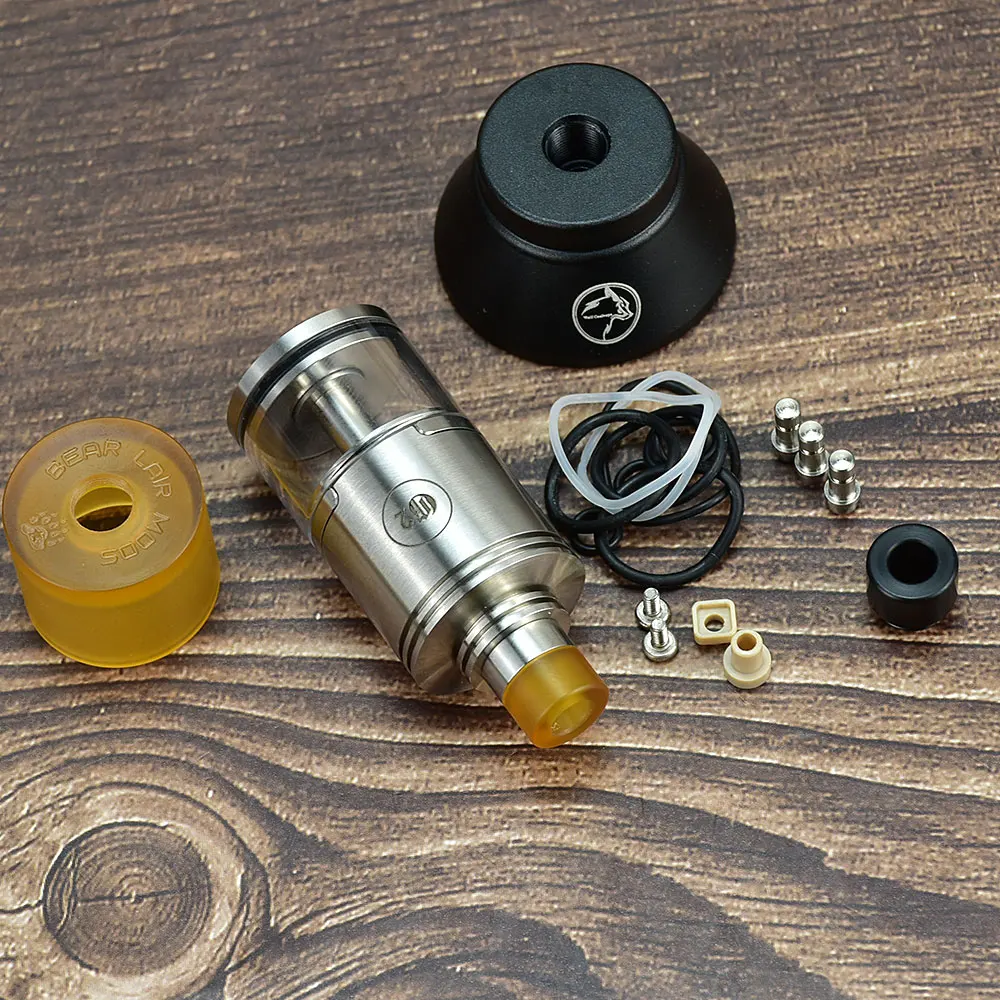 جيني 2 هيئة الطرق والمواصلات إعادة البناء خزان البخاخة 22 مللي متر هيئة الطرق والمواصلات 4.2 مللي لفائف واحدة 316ss vape البخاخة هيئة الطرق والمواصلات