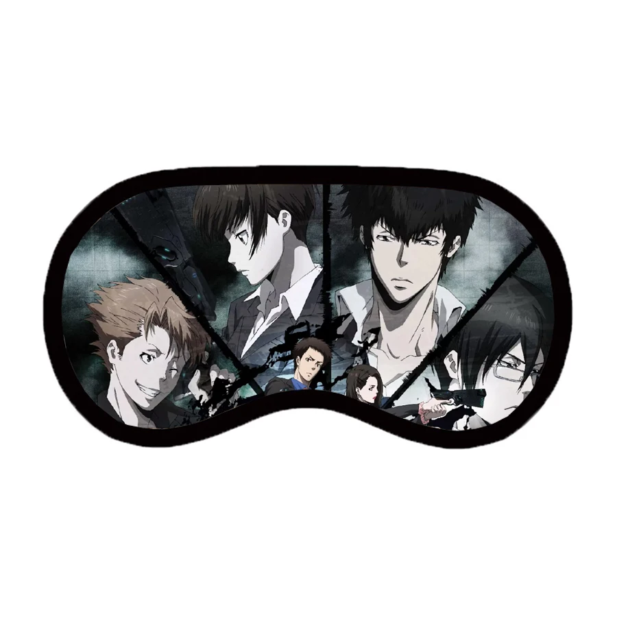 anime Psycho-Pass MPatch Unisex Sleep Blindfold Casual Eyes Mask Eyepatch Breathable Teenager Cute Cartoon Eyes Mask