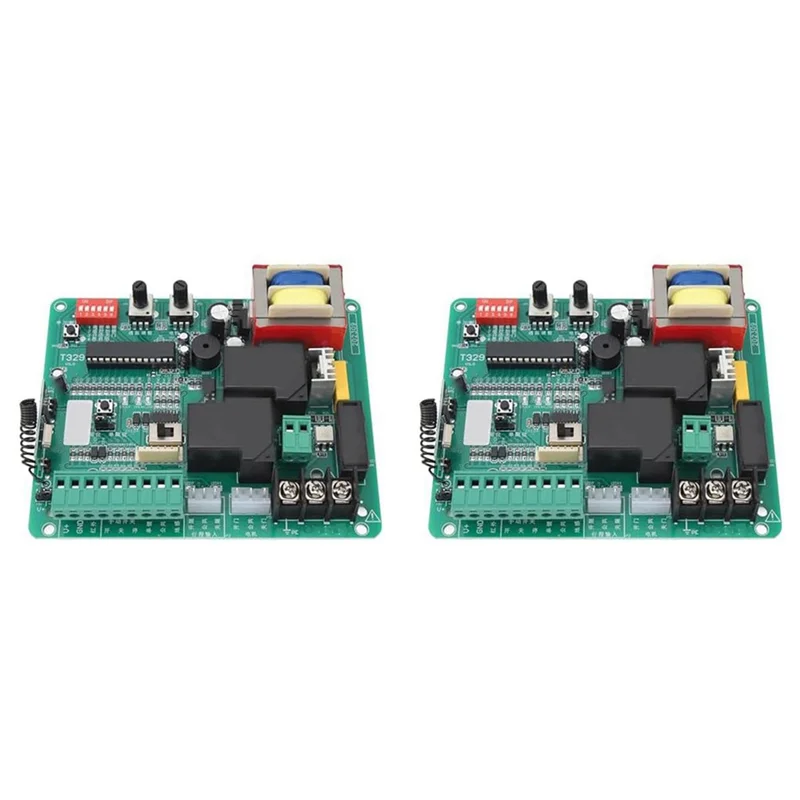 【ADD TO CART 】2X Circuit Control Board,Automatic Door Opener Control Board,Main Electronic Control Board For Sliding Gate Motor
