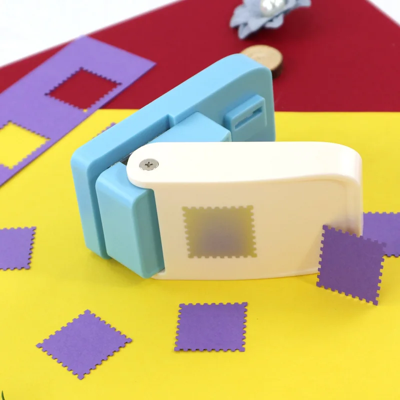 Large Embossing Punch for Kids Stamp Shape Puncher DIY Paper Punch Big Size Craft Punch High Aesthetic Paper Puncher for Handmad