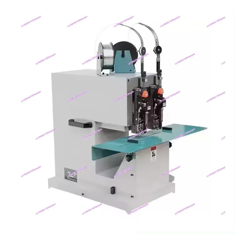 

Double Head Saddle Stitcher Wire Binding Machine High Speed Stapler Folding