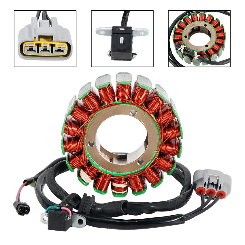 Motorcycle Ignition Stator Coil For Triumph Thruxton 1200 Speed Twin 1200 Bonneville Bobber Bobber TFC OEM:T1300128