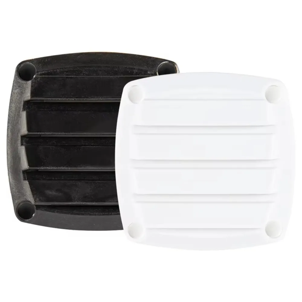 

Plastic Square Vent Cover Retrofit Water Outlet Accessories Louvered Vents 8.5/13cm Vent Grill Cover Marine Use