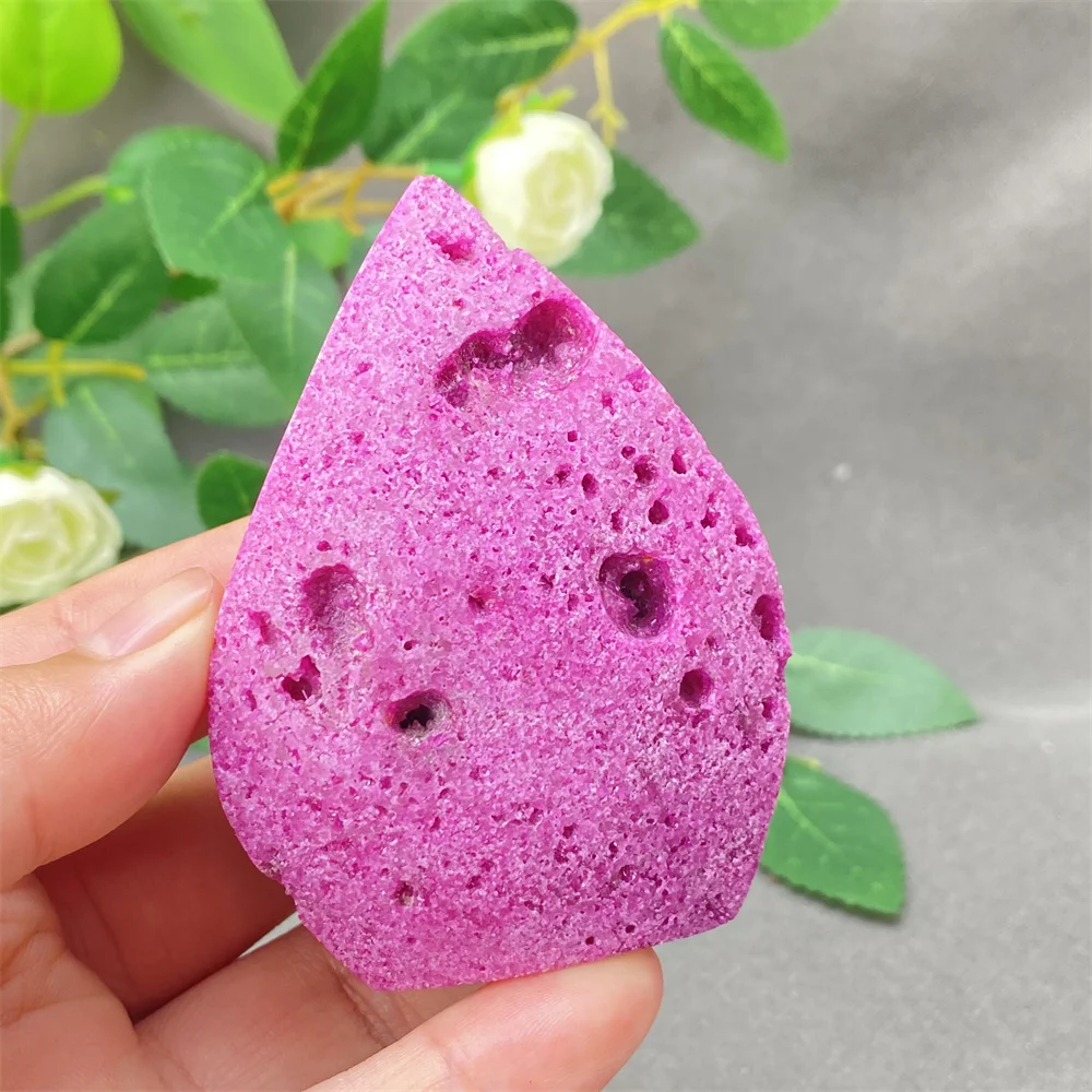 Natural Red Corundum Ruby Crystal Gemstone Wicca Healing Raw Mineral Specimen for Aquarium Home Decor And DIY Jewelry Making