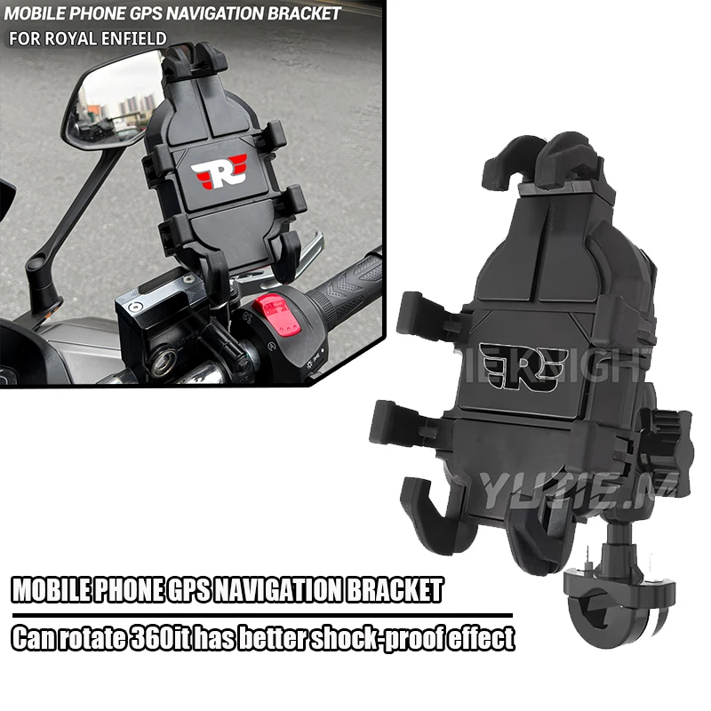 

Fit For Royal Enfield Bullet/Meteor/Classic 350 500 Interceptor 650 Phone Holder Stand Gps Bracket Accessories ﻿