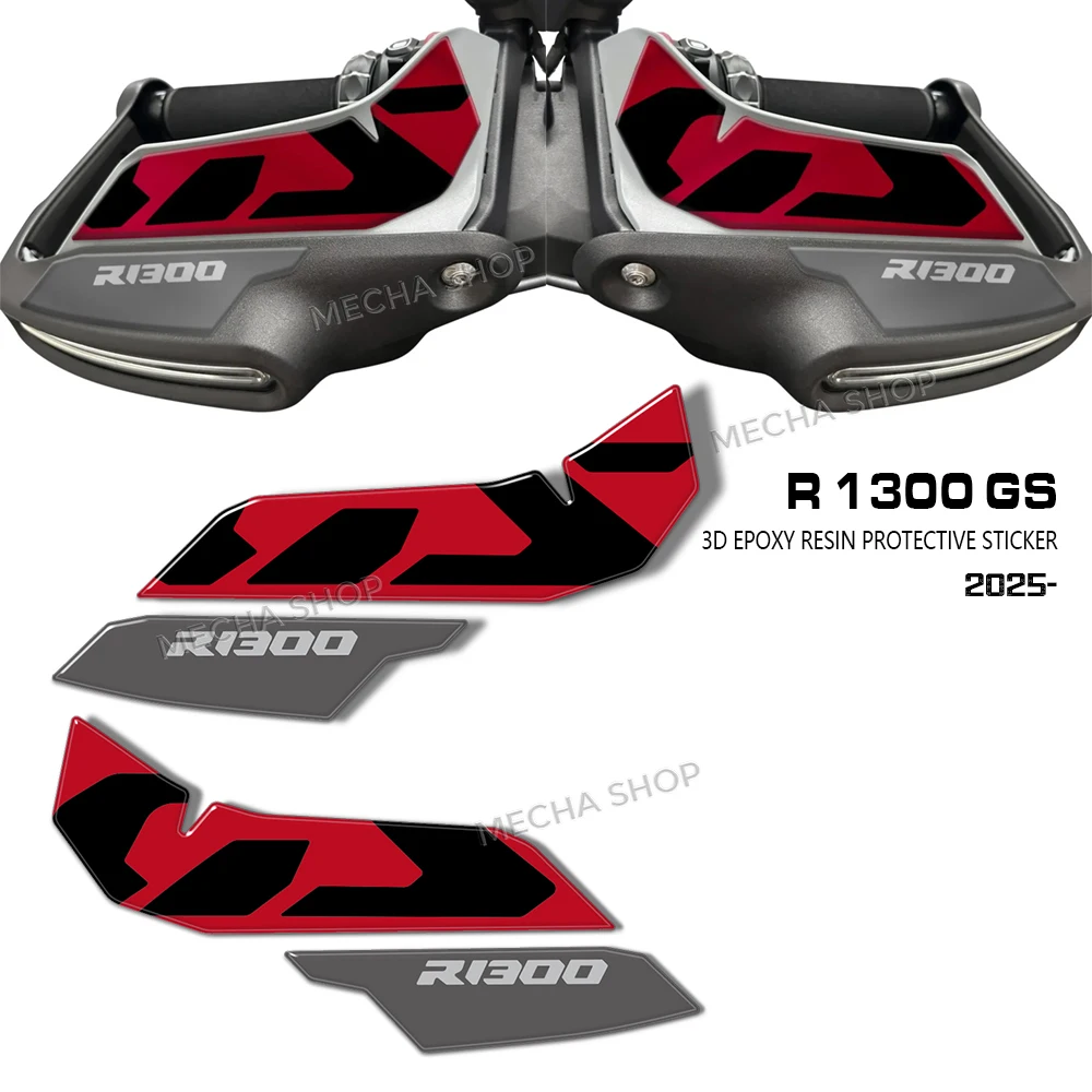 

Motorcycle Handguard 3D Sticker Kit Hand Guard Shield Protector Decals For R1300GS R1300 GS R 1300 GS 2025 2026