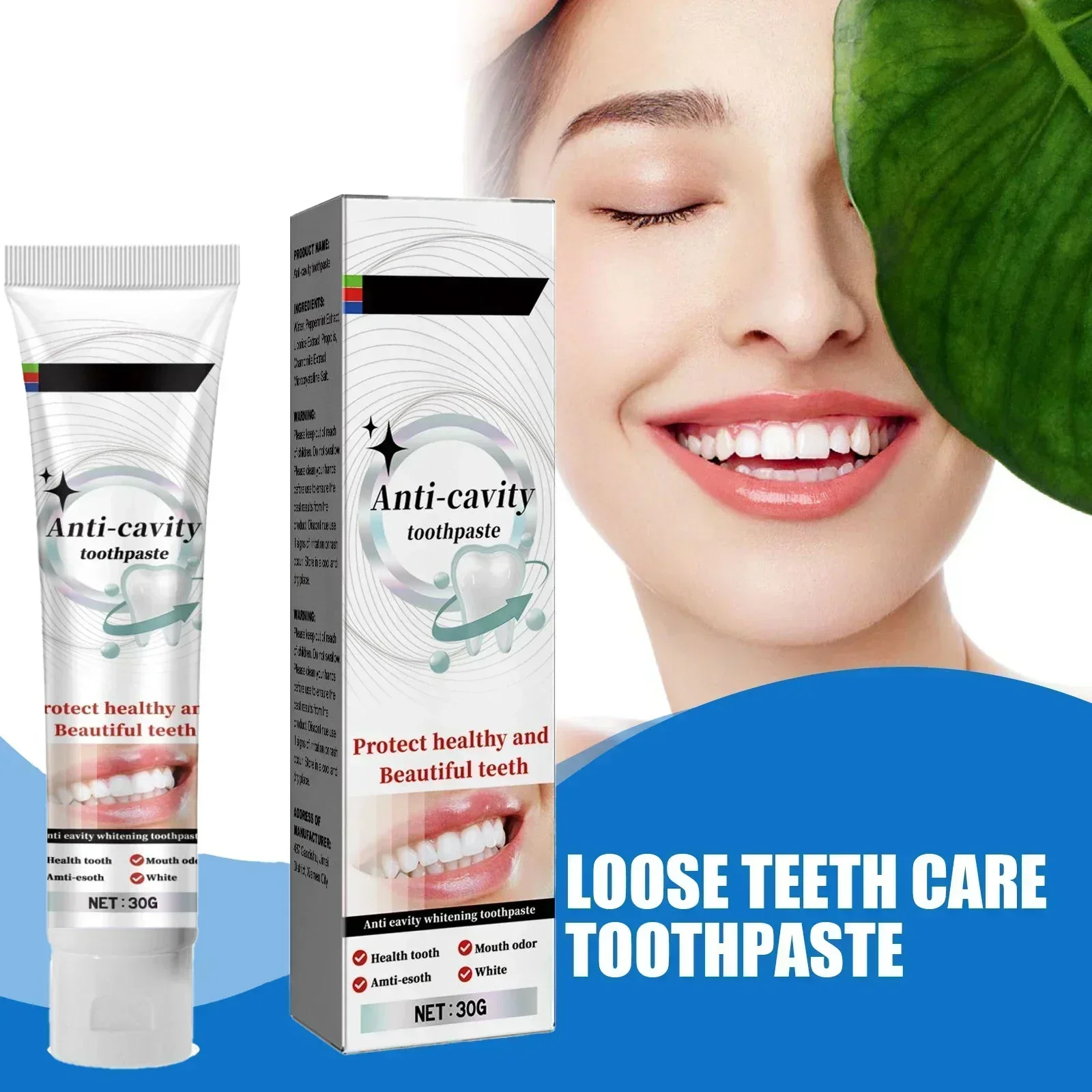 Use natural plant extracts to repair tooth decay, whiten teeth, and remove tooth decay