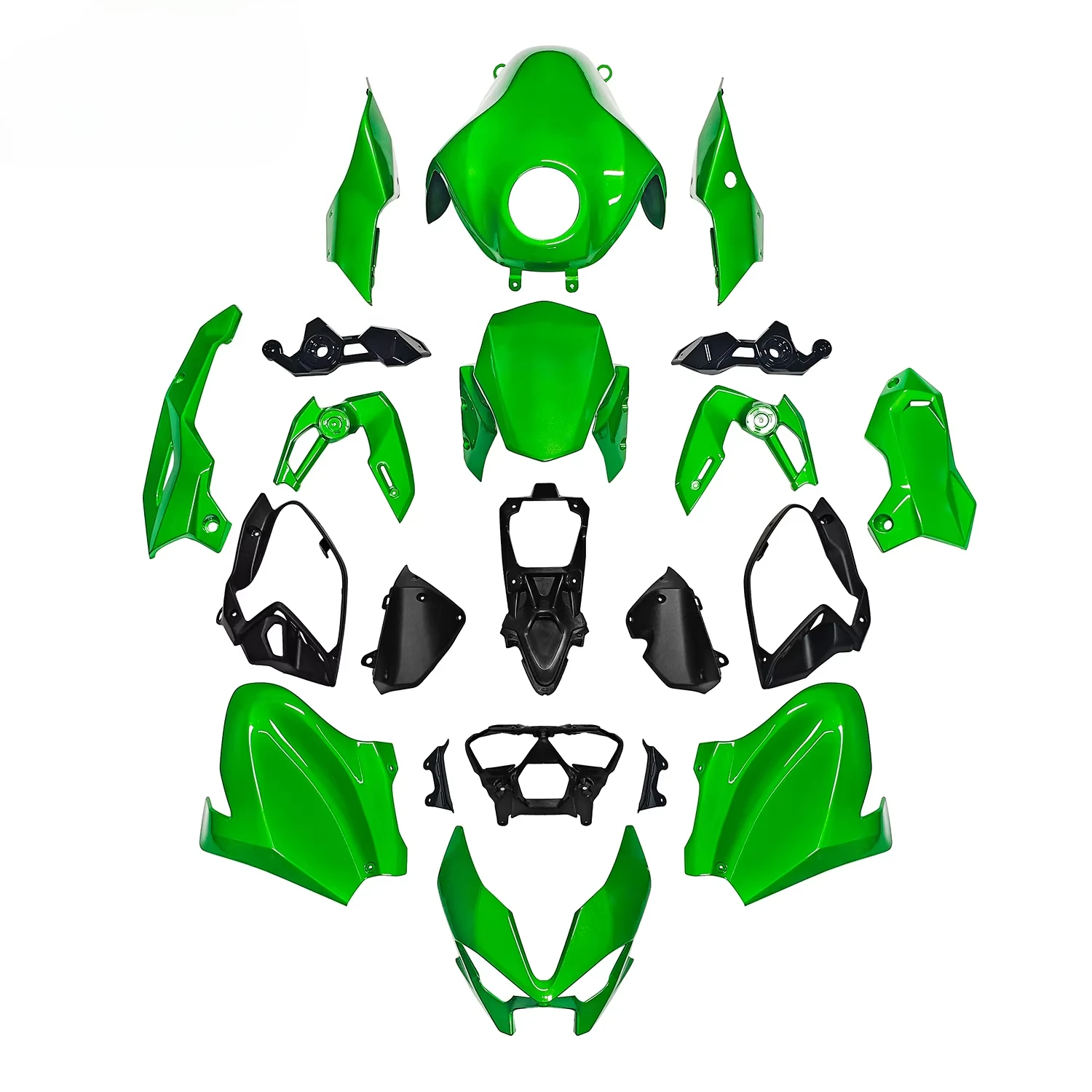 XXUN Full Fairing Kit With Fuel Tank for Kawasaki Z900 25 to Motorcycle Body Shell Modification Replacement Accessory