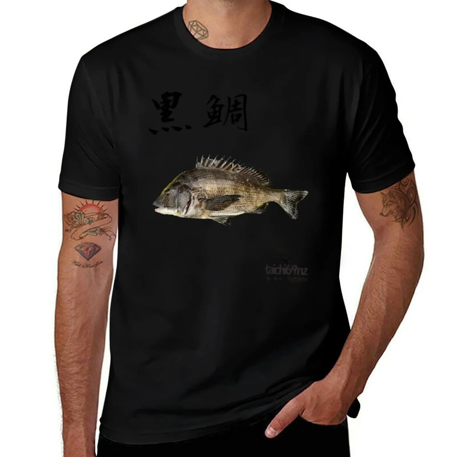 

002 “Kurodai – The Urban Warrior of the Bay  –   ” T-Shirt Clothing mens fashion