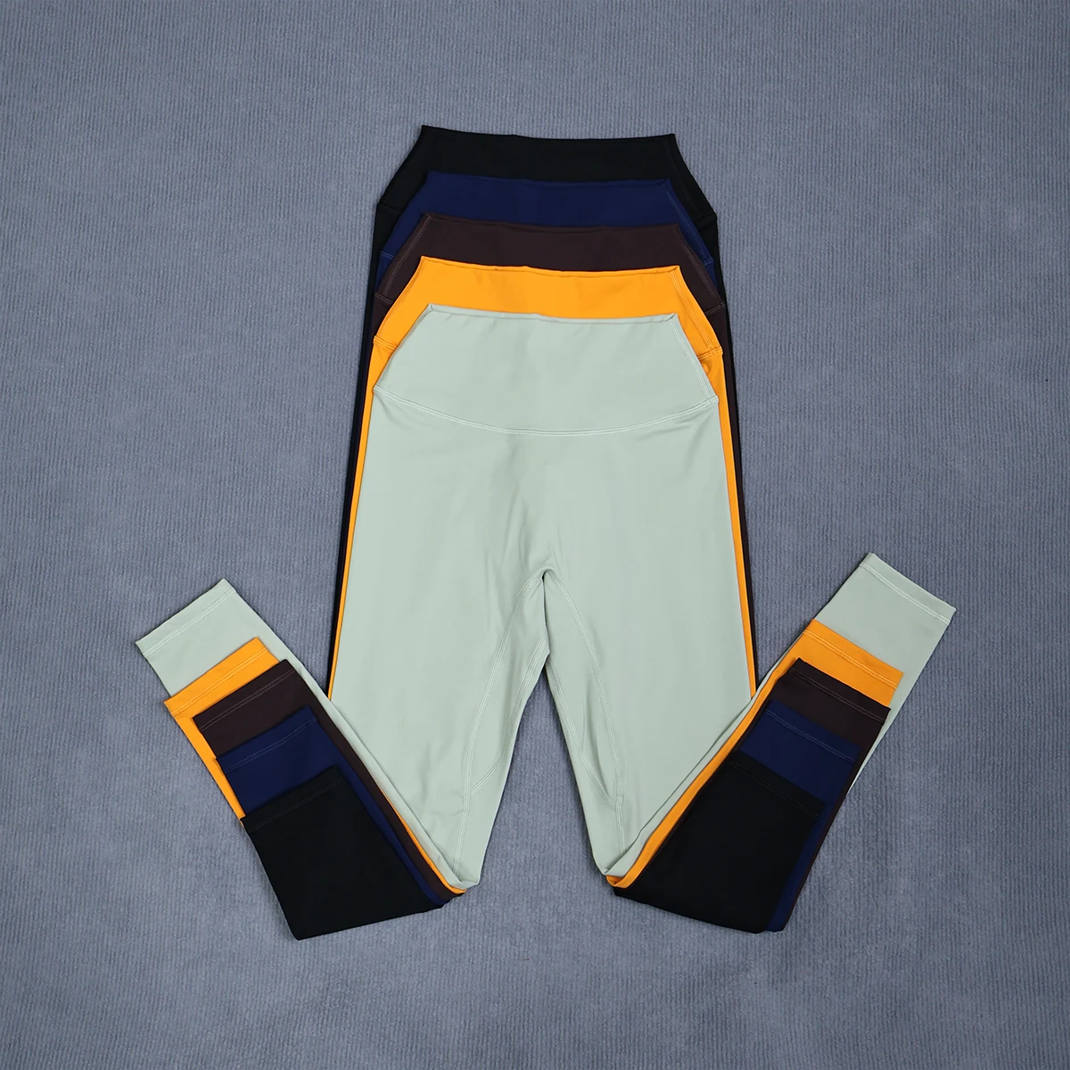 Damen-Sommer-Yogahose mit hoher Taille, Damen-Radhose, schnelltrocknende, atmungsaktive Leggings, ideal zum Laufen und Radfahren. – Detail 23