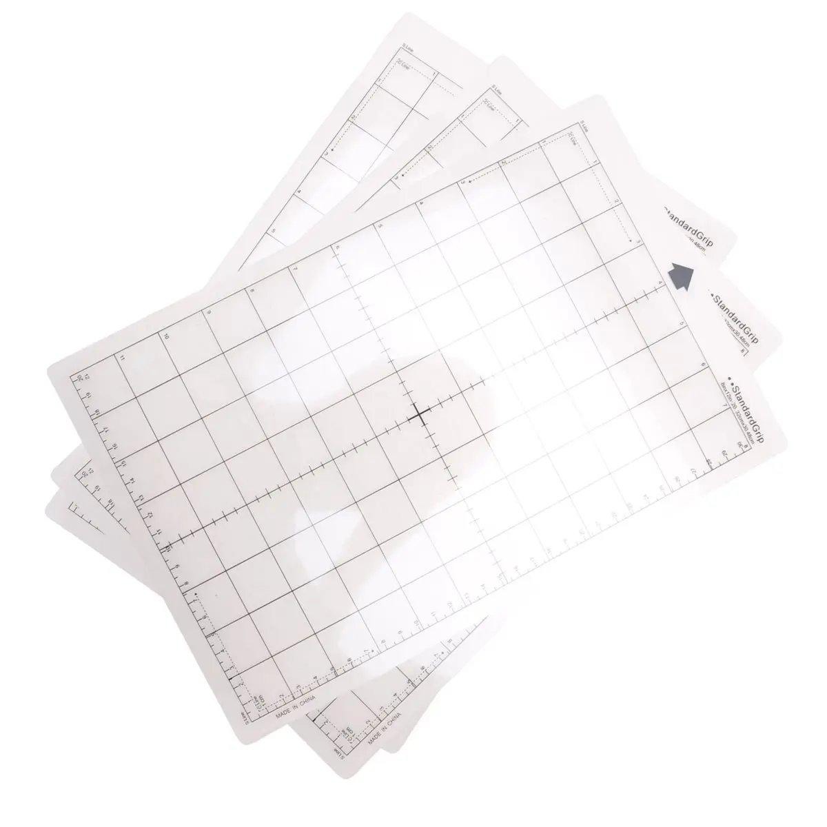 ABFIBG Cutting Mats for Silhouette Portrait(3 Pack) 12X8in Cutting Mats Replacement for Silhouette Cameo Accessories