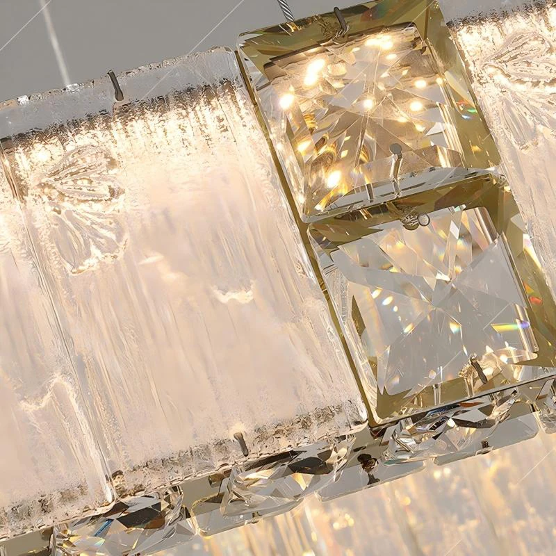 

Декоративные подвесные светильники, роскошная хрустальная люстра для гостиной, подвесной светильник для столовой, потолочный светильник, внутреннее освещение