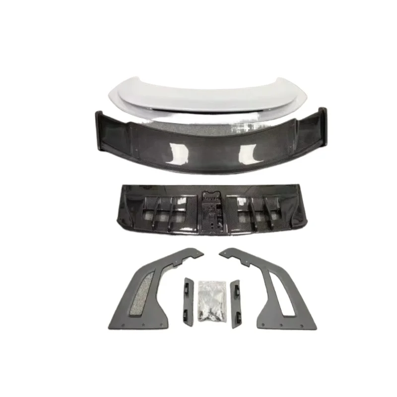 

New GT3 Spoiler with Tail Wing Dry Carbon Fiber for 992 992 GT3 Style Rear Wing Fit for 992 Car Autoparts Roof Spoiler