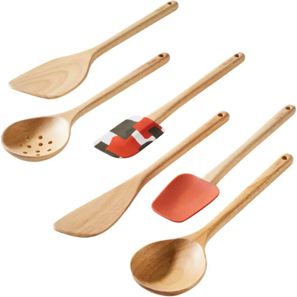 

Kitchenware Tools and Gadgets Cooking/Kitchen Utensil Set, 6 Piece, Redwood