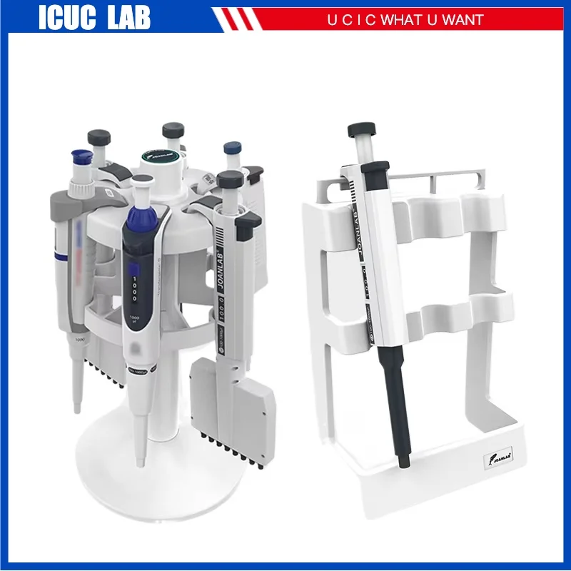Lab Linear Round Pipette Stand For Micropipette Circle Pipette Holder