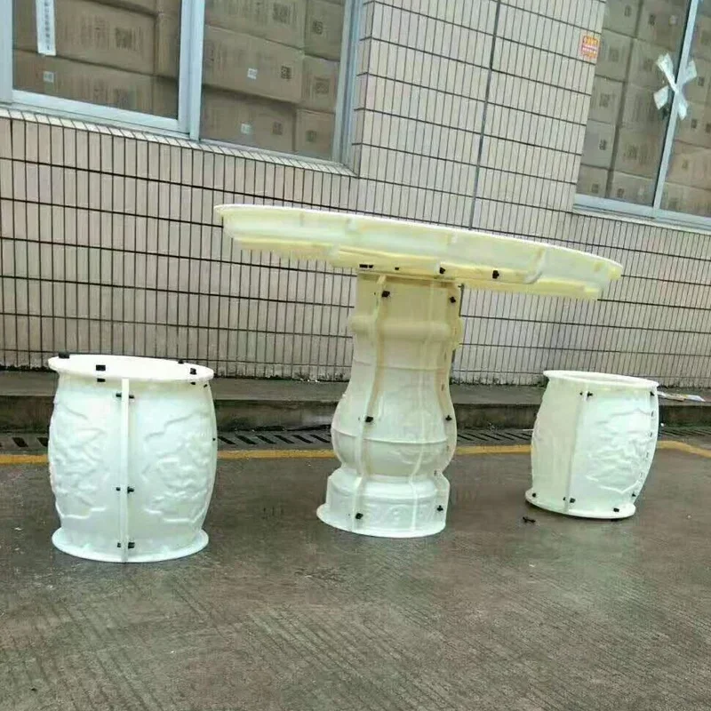 Plastic Concrete Table and Chair Molds for Garden Decoration Injection Molds by Plastic Injection Hot sales