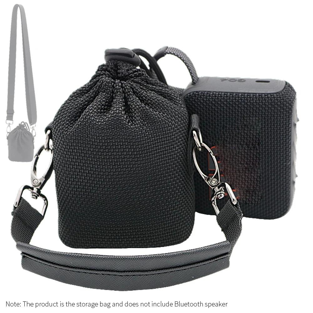 Saco exterior portátil para JBL, GO4 Speaker, Som Permeável Sacos, GO 4, Transporte de Viagem, Estojo Transparente