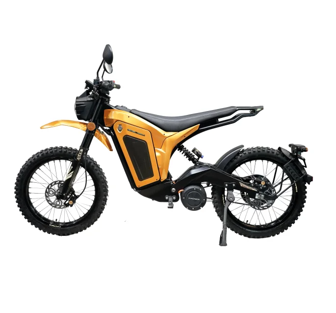 New 72V 100km/h Electric Dirt Bike Brushless Motor Racing Motorcycle with Mid Motor Motorbike for Adults