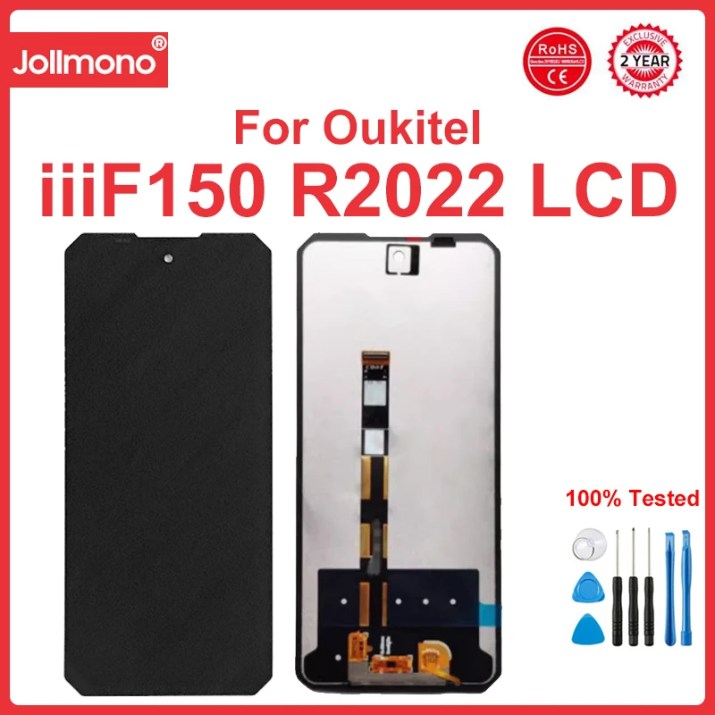 

New For Oukitel iiiF150 R2022 Cell Phone LCD Display Touch Screen Digitizer Assembly LCD iiiF150 R2022 Display LCD