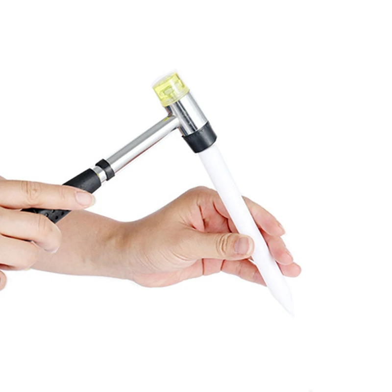 WISH PDR Dent Removal Auto Repair Tool Car Dent Repair Kit White Nylon Pen Tap Down Pen Knock Down Tools 5 Pcs/Set