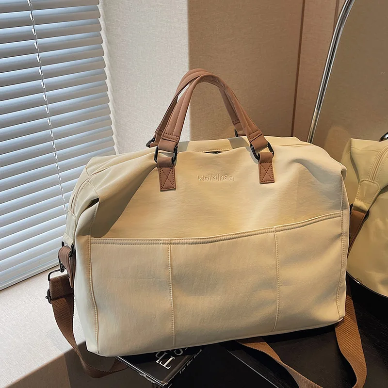large-capacity-fashionable-travel-bag-gym-sports-sling-handbag-short-trip-lightweight-storage-luggage-bag-for-young-men-and-w