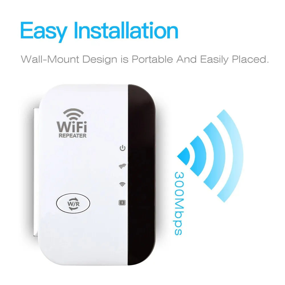 300Mbps WiFi Repeater Wireless Signal Extender WiFi Amplifier 802.11N WiFi Booster Repetidor Wi Fi Reapeter