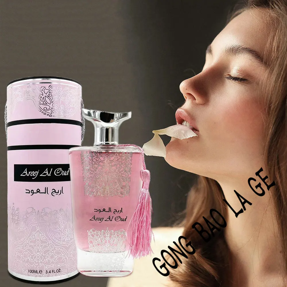 Mulheres árabes eau de parfum spray corporal colônias flertando perfume feromônio fragrância duradoura 100ml perfume floral perfumes de mujer