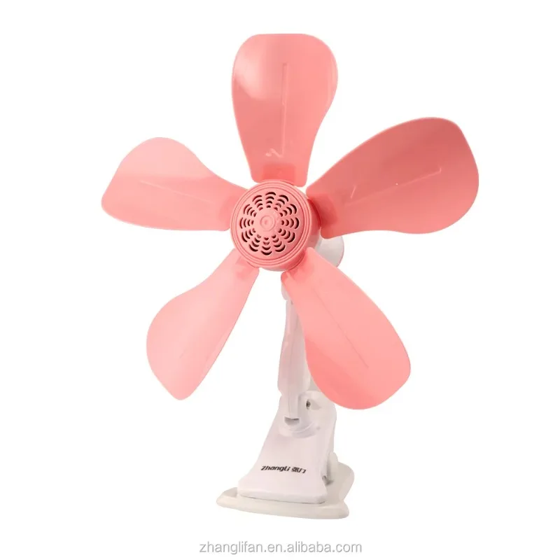 

Portable cute 5-blade mini clip fan