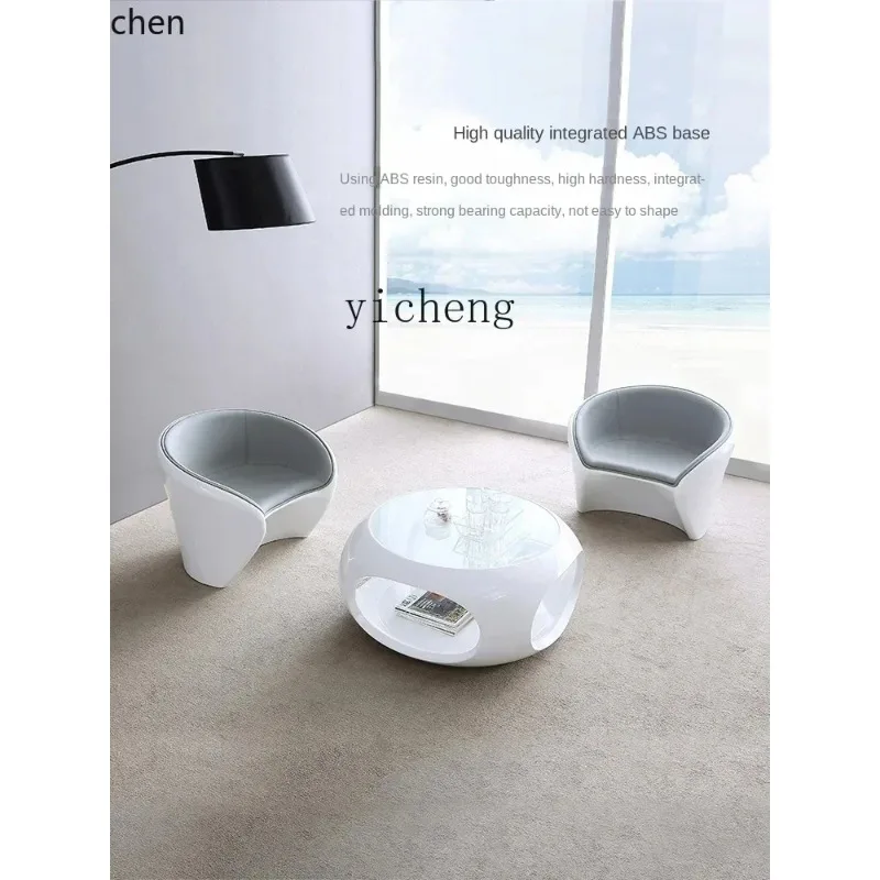 e-3 sofa combination creative reception table and chairs meeting guests store rest area personalized sofa simple combination