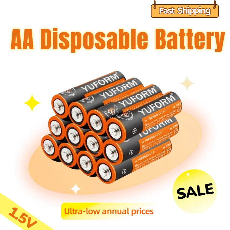 

1.5V AA Alkaline Batteries R6 LR6 MN1500 for LED Flashlight Toys MP3 Camera Flash Razor CD Player Wireless Mouse Keyboard