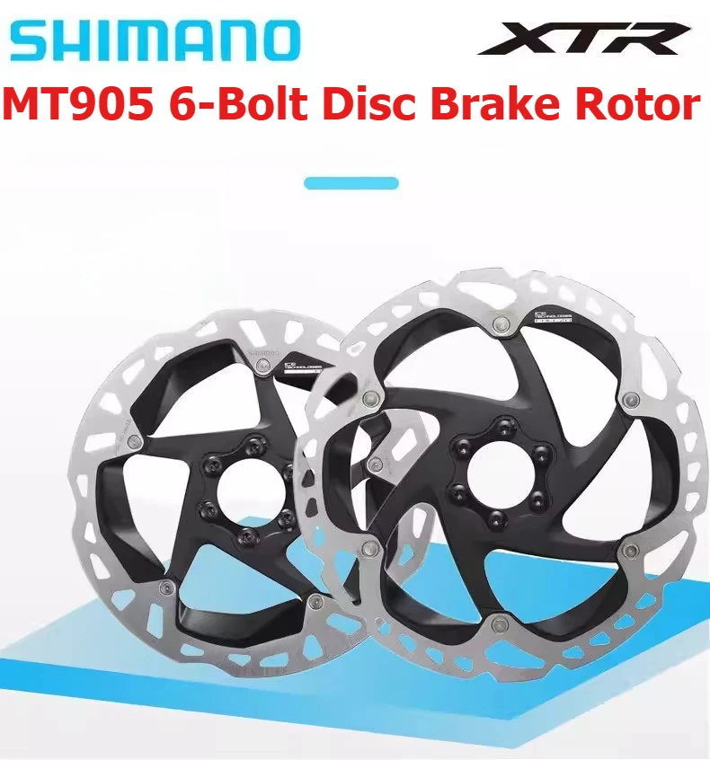 SHIMANO XTR MT905 Disc Brake Rotor 180/203mm 6-Bolt Mount with Ice