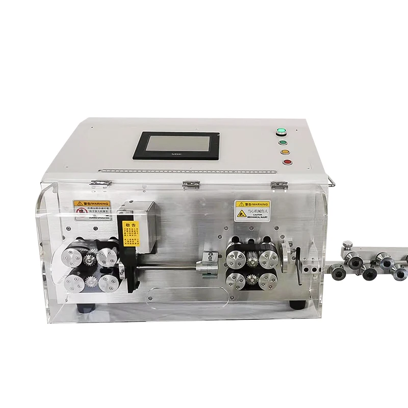 Boruix 70mm² Large Cable Computer Stripping Machine, 800W Twelve -wheel Drive for Pipe Diameter 20mm Cable Peeling Machine