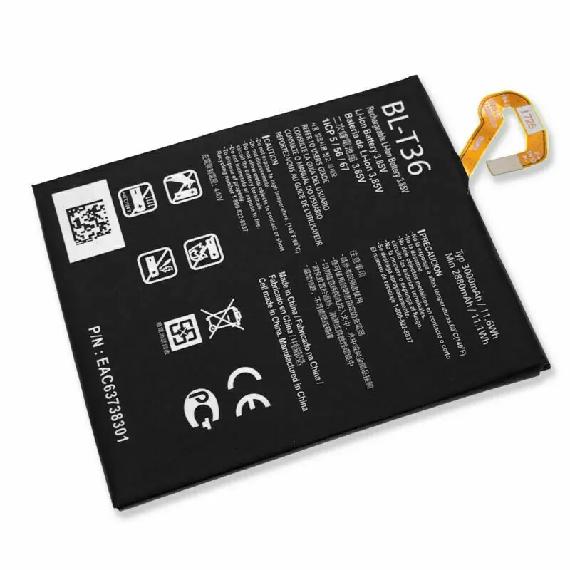 Replacement Battery BL-T36 For LG K30 X410TK X410 Phoenix Plus 3000mAh
