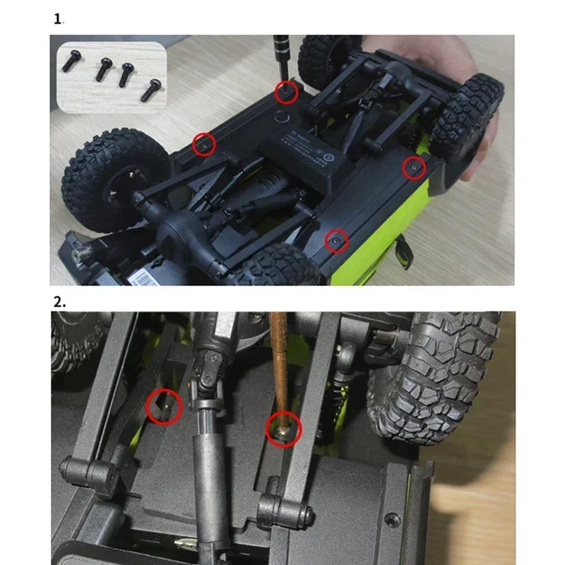 لشاومي جيمي سوزوكي 1/16 RC قطع غيار السيارات التحديثية وترقية أضواء مستقلة ESC استقبال التحكم عن بعد