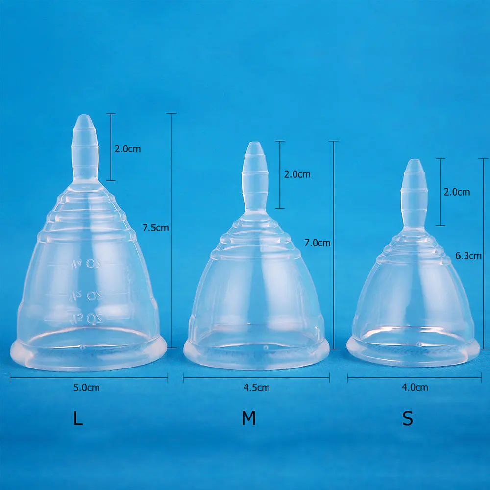 Medical Grade Silicone Menstrual Cup for Women Feminine Hygiene Period Cup Comfortable Reusable Sanitary Sanitary Napkin