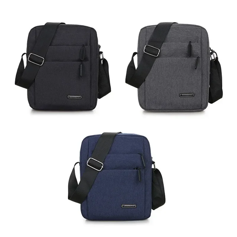 Hoge Kwaliteit Multi Layer Rits Diagonale Heren Handtassen Oxford Tas Voor Man Schouder Messenger Tassen Heren Casual Bussiness Tassen