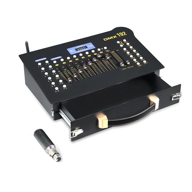 Consola inalámbrica A41T de 192 canales, controlador Dmx de luz de escenario para conciertos en vivo, Djs Clubs, enchufe estadounidense, 1 Uds.