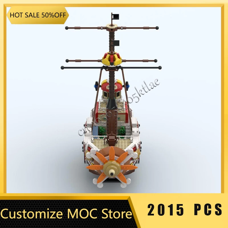 Nouveau 2015 pièces MOC célèbre série d'anime le modèle de navire le plus emblématique Architecture bloc de construction enfants briques jouet Halloween cadeau