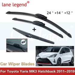 For TOYOTA Yaris MK3 Hatchback 2011-2019 24