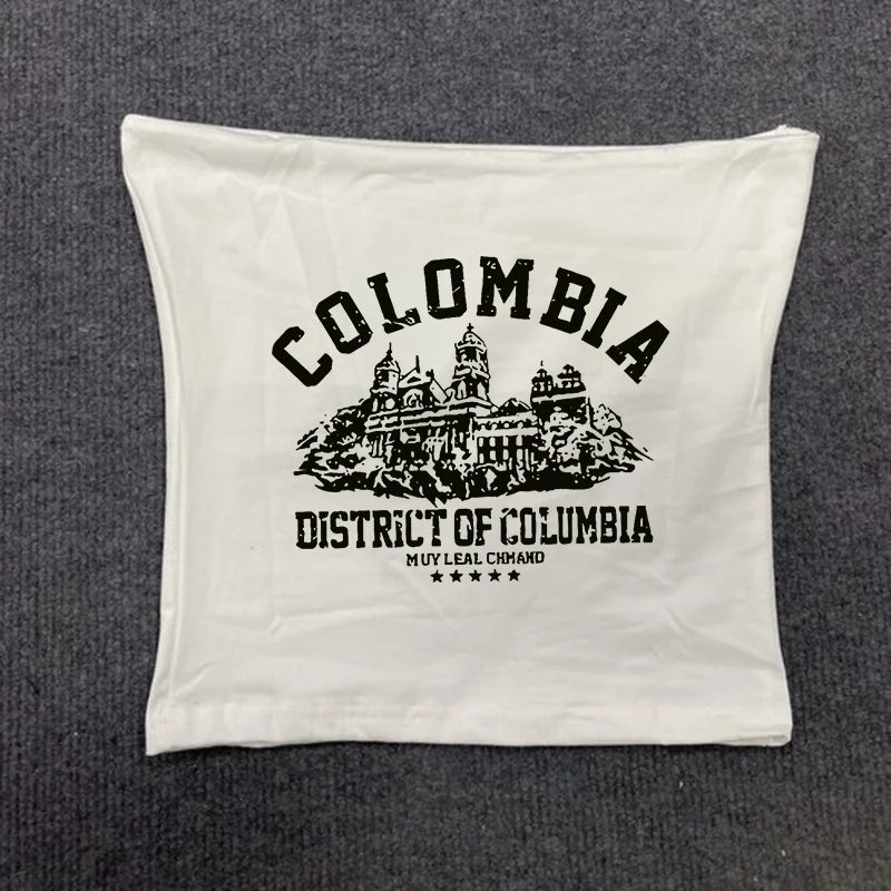 แฟชั่นสร้างสรรค์รูปแบบการ์ตูนพิมพ์ผู้หญิงเสื้อยืดStreetwear Gothic Harajukuสุนทรียศาสตร์Tee Retro Casual Slimผู้หญิงCrop Top