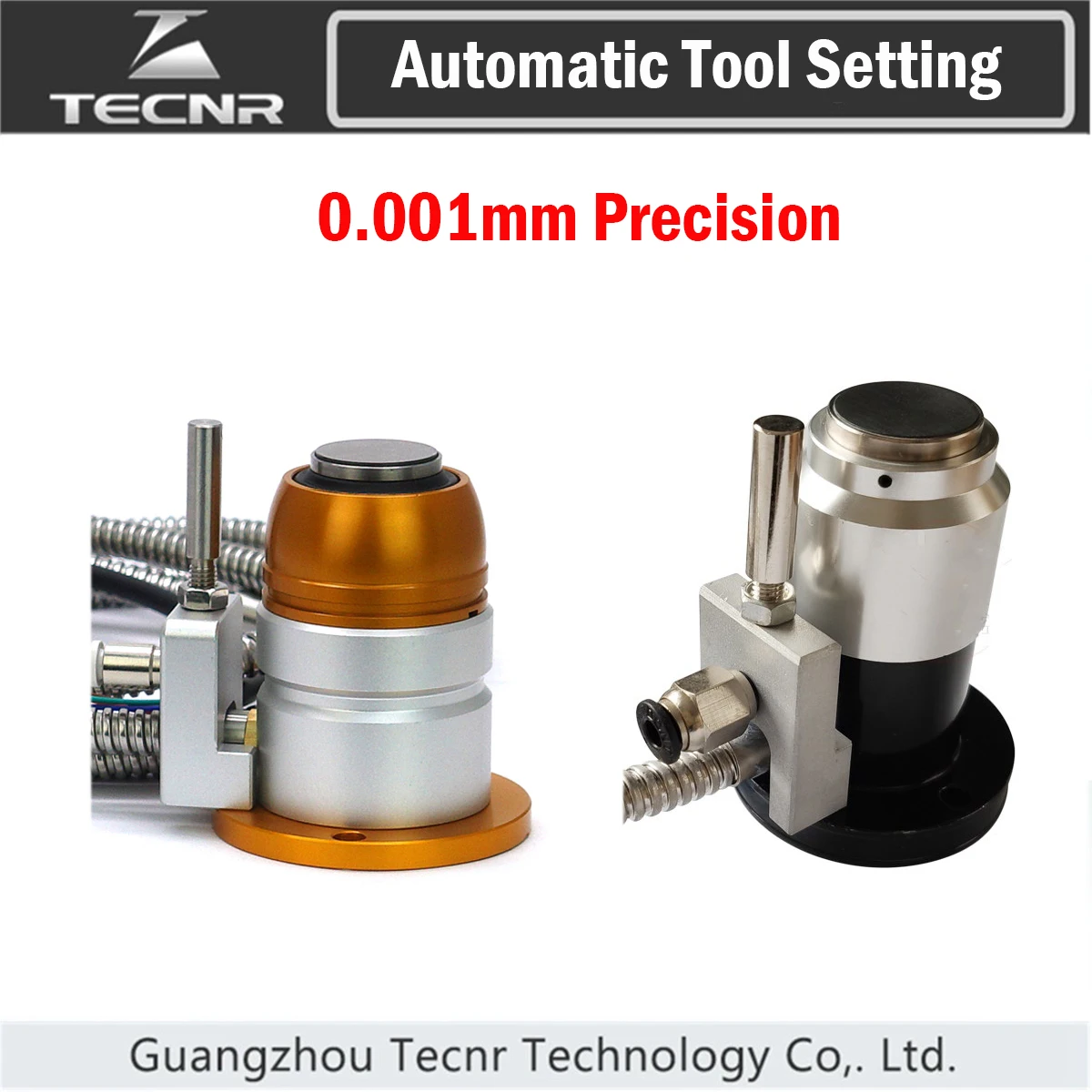 CNC Z Axis Zero Check Touch Plate Auto-cek Instrumen Tool Setting Probe untuk Cnc Engraving Router Machine TECNR