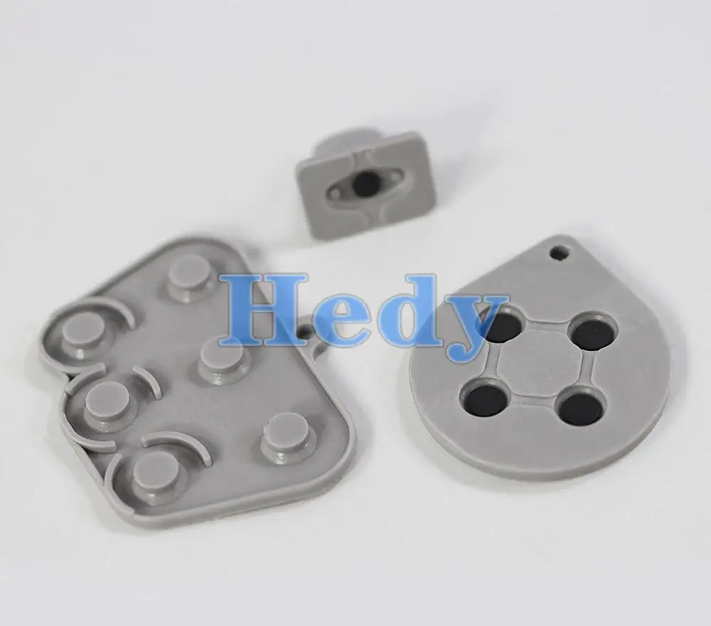 50sets Repair Parts High Quality Silicone Conductive Rubber Button For Sega SS Saturn Controller Key Pads